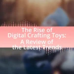 The Rise of Digital Crafting Toys: A Review of the Latest Trends